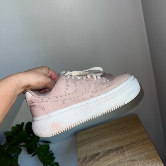 WOMENS NIKE COURT VISION ALTA LTR PLATFORM SHOES - Picture 9 of 10